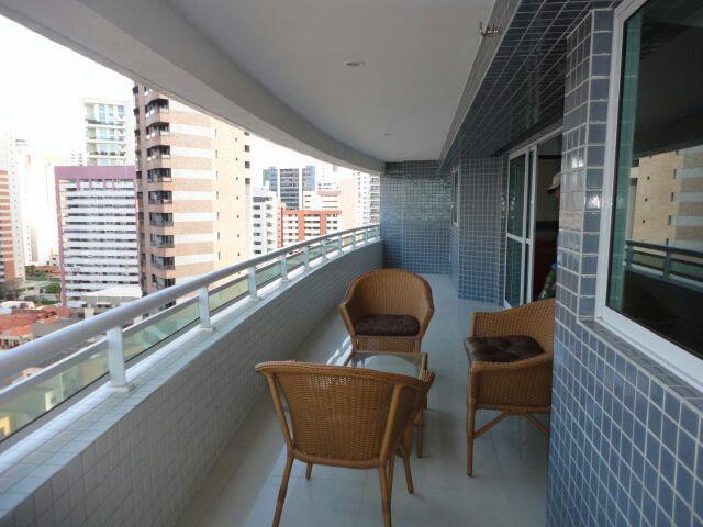 Apartamento Vista Mar 4 Suites ฟอร์ตาเลซา ภายนอก รูปภาพ